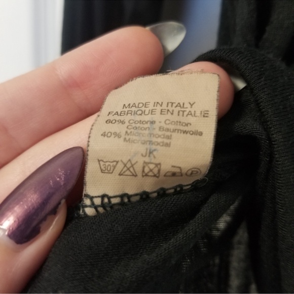 Brandy Melville Black 'Stay Weird' Long Sleeve Tee - Picture 5 of 6